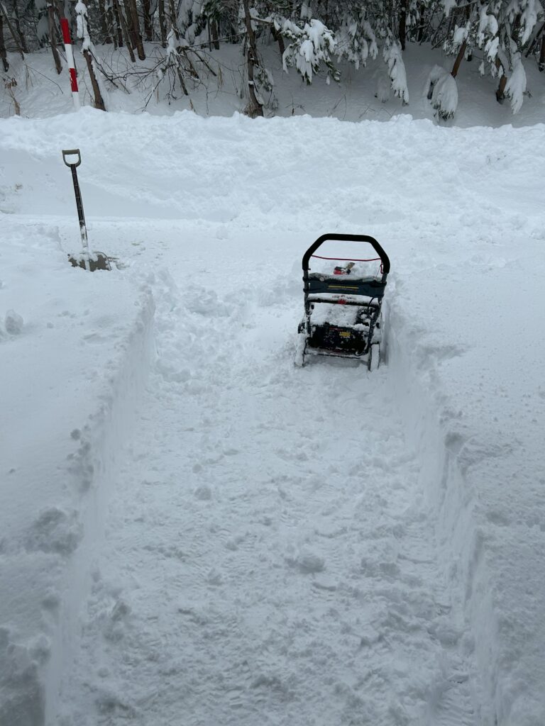 雪の風景～猪苗代の家～